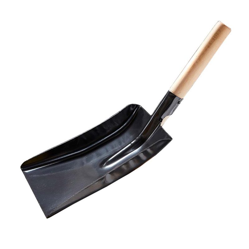 9" Wood Handled Coal Shovel - Image 2